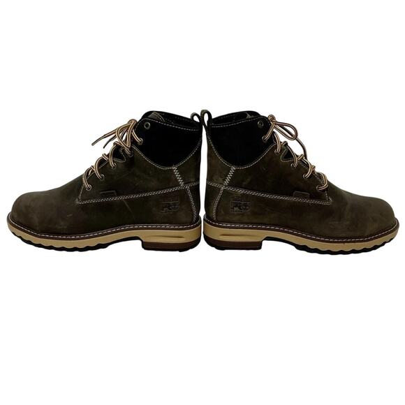 Timberland Pro Womens Hightower 6 Inch Alloy Safety Toe Brown Work Boots-Sz: 7.5 - Picture 5 of 8